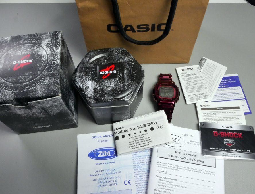 Casio G-Shock GMW-B5000RD-4ER