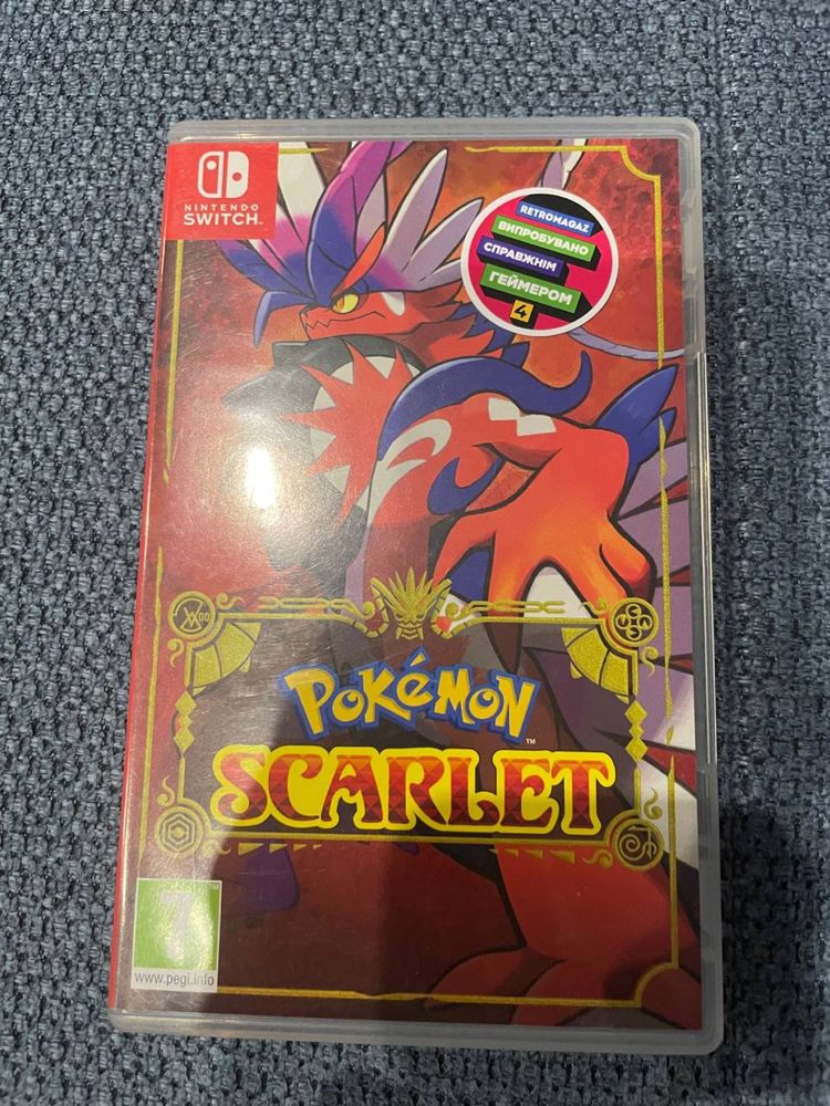 Nintendo switch Pokemon Scarlet