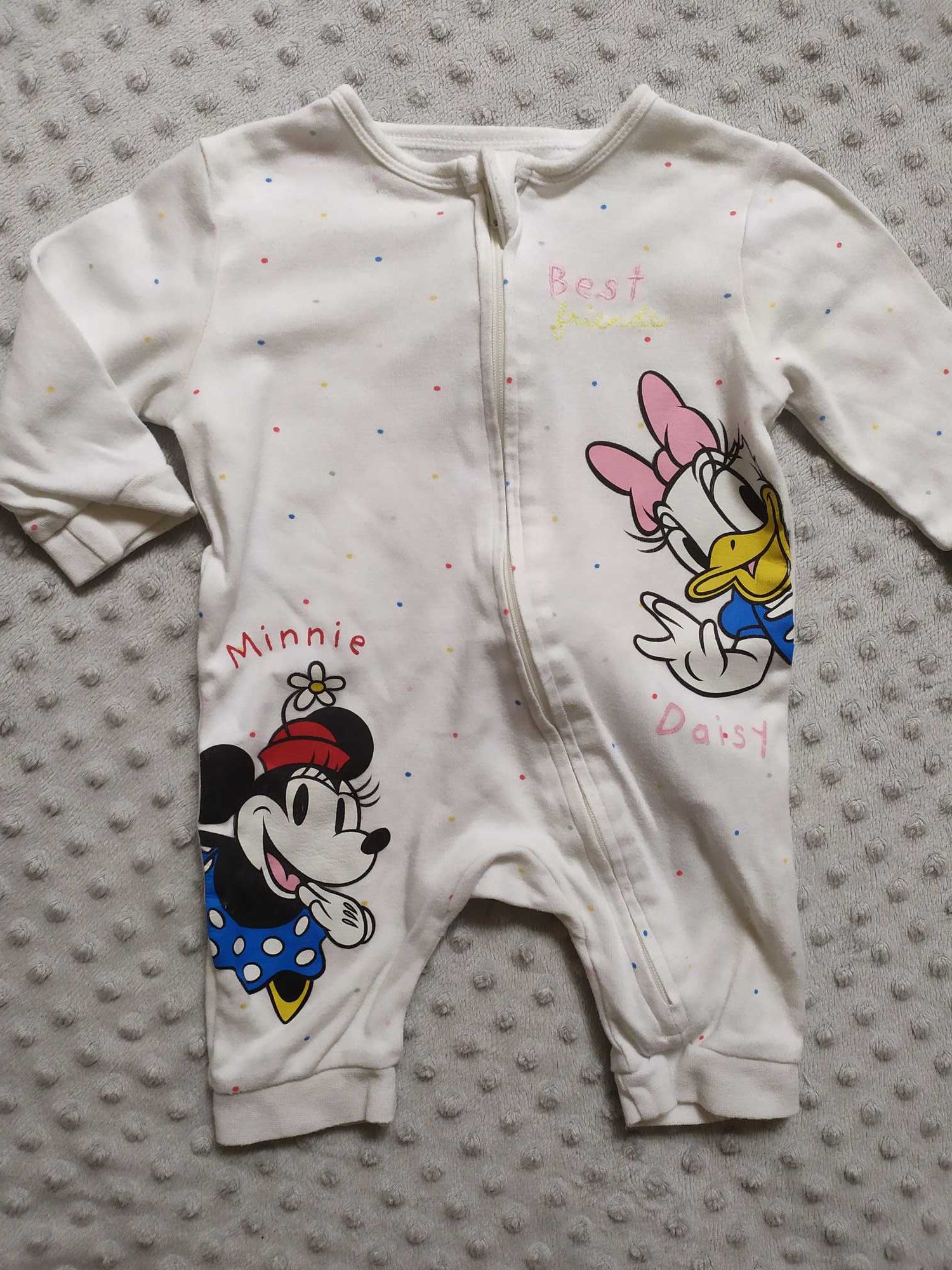 Pajacyk dziewczęcy śpiochy niemowlęce Disney baby Minnie Daisy 62