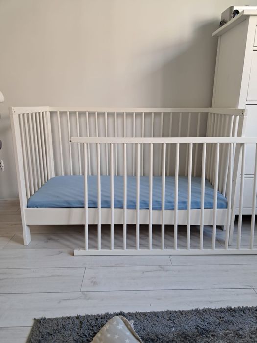 Łóżeczko niemowlęce Gulliver ikea 120x60
