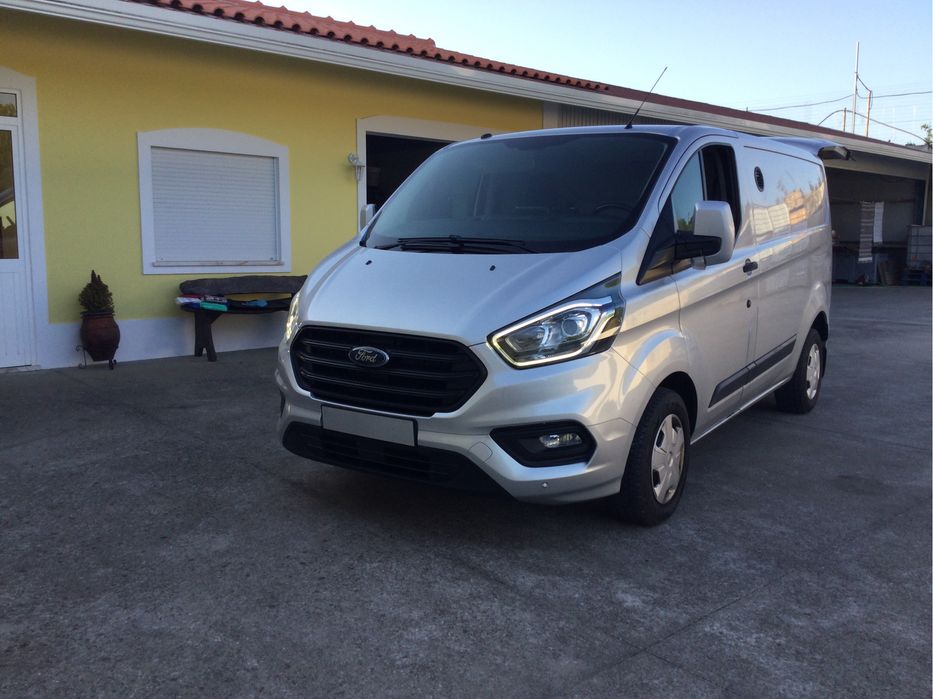 Ford transi custom eco blue