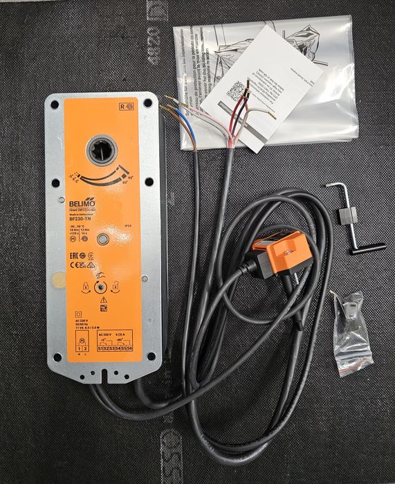 siłownik pożarowy Belimo BF230-TN – NOWY klapa pożarowa