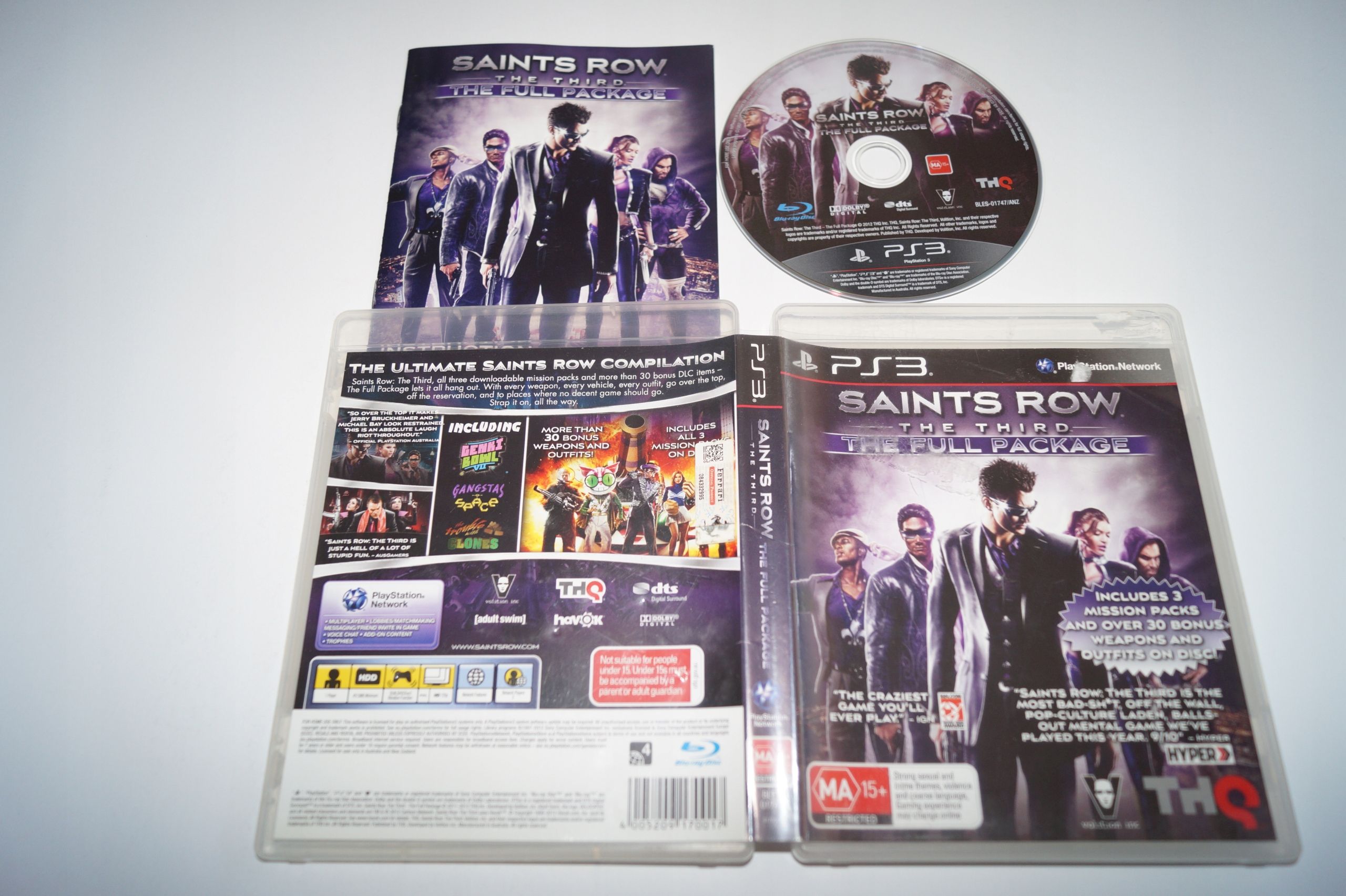 Saints Row The Third: The Full Package (Ps3)