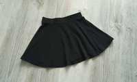 H&M czarna spódniczka spódnica bawełniana 134/140