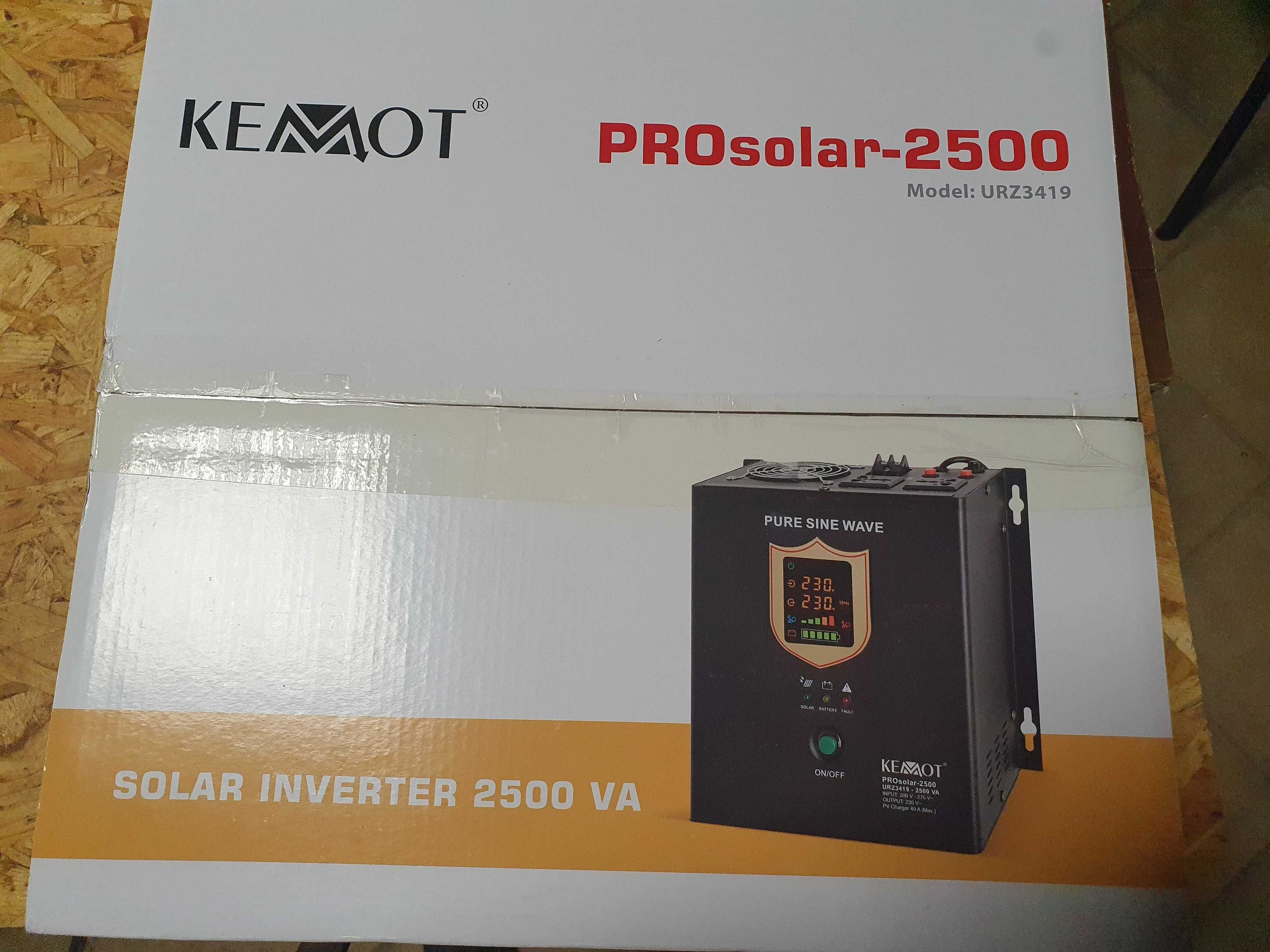 ИБП Kemot URZ3419 ProSolar-2500 VA с правильной синусоидой