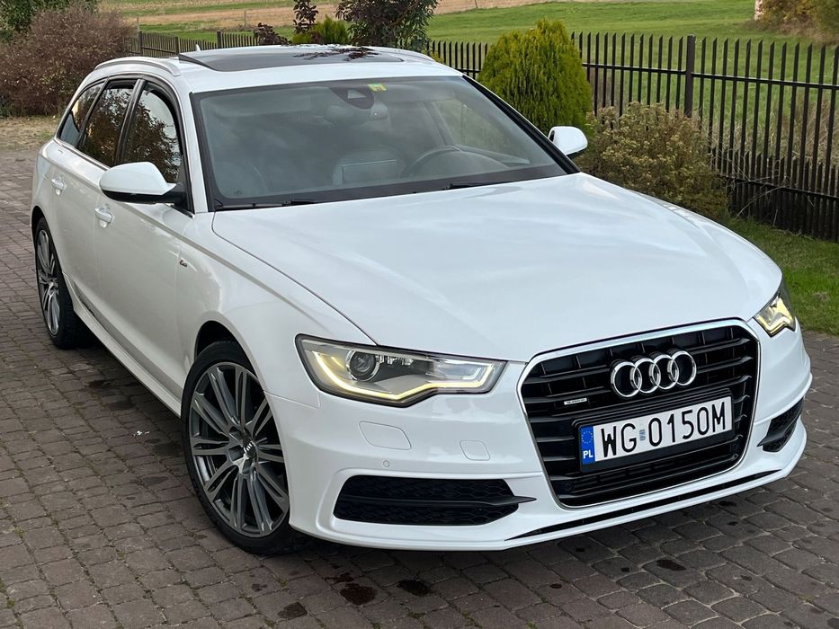 Audi A6 Avant C7 AVANT FULL SLINE 3.0TDI 245KM QUATTRO Led Asystent Panorama