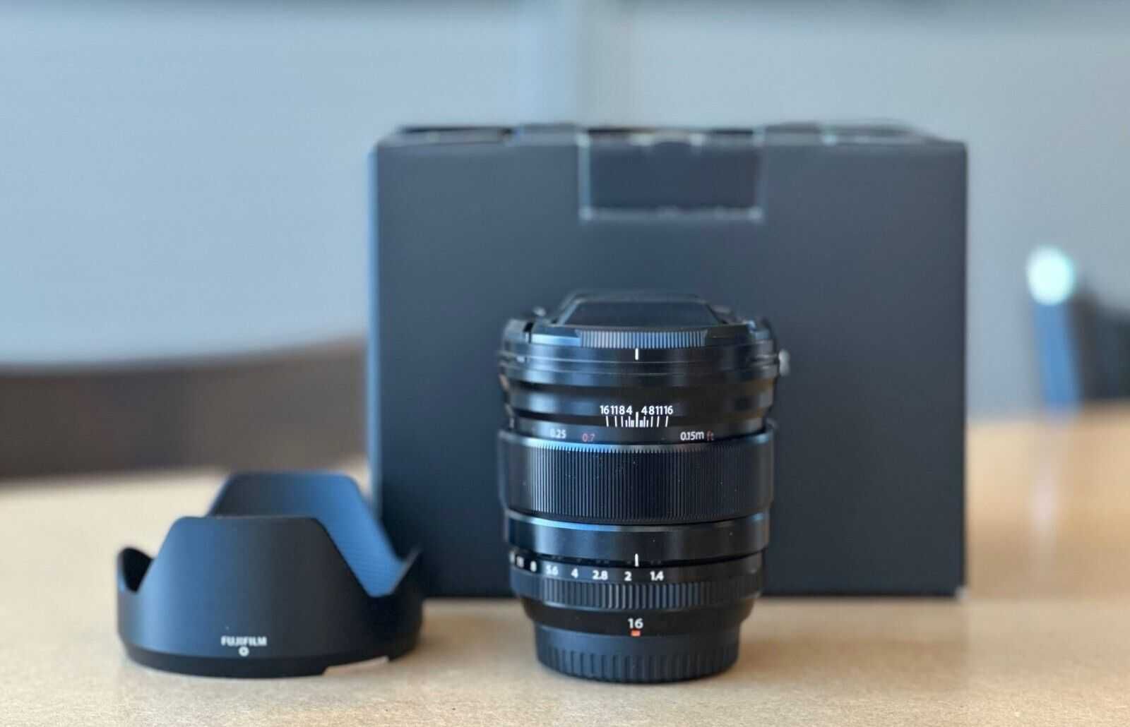 Fujifilm Xf 16mm f/1.4 R WR - Como nova