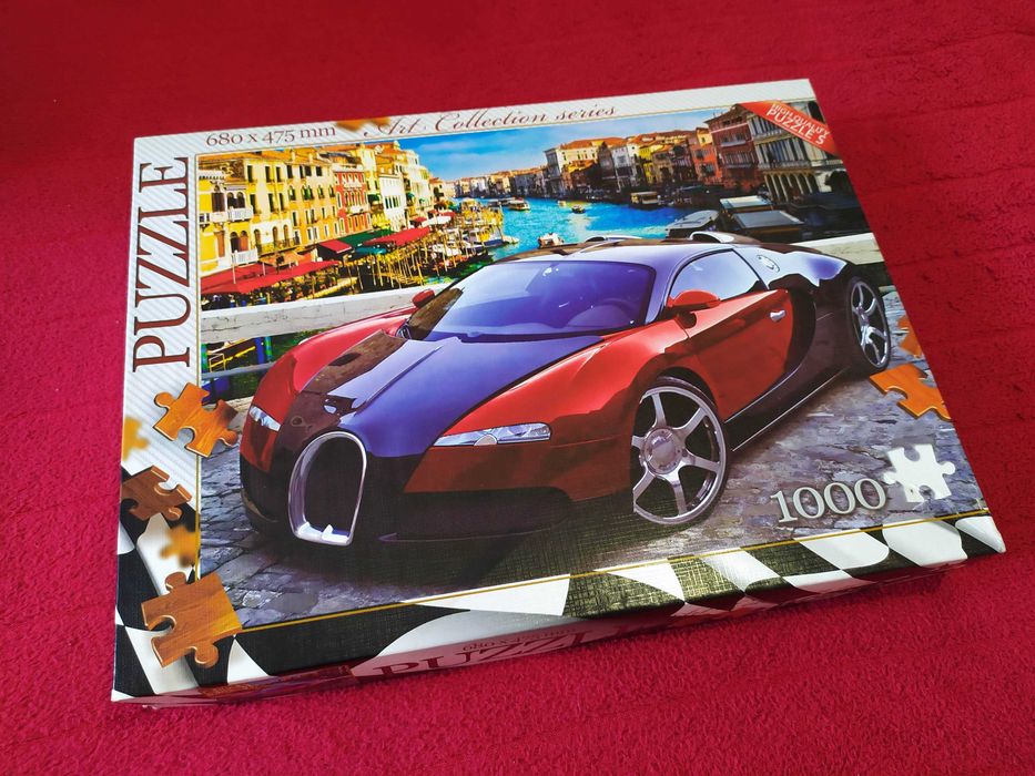 Пазли спортивна машина Bugatti Veyron 1000 штук Бугаті Art Collection