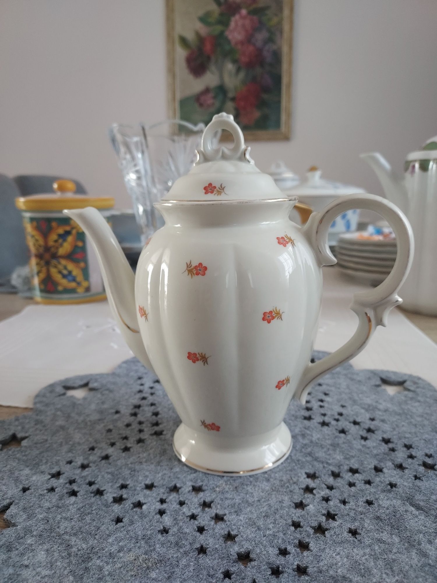 Giesche dzbanek porcelana do herbaty kawy fason 33