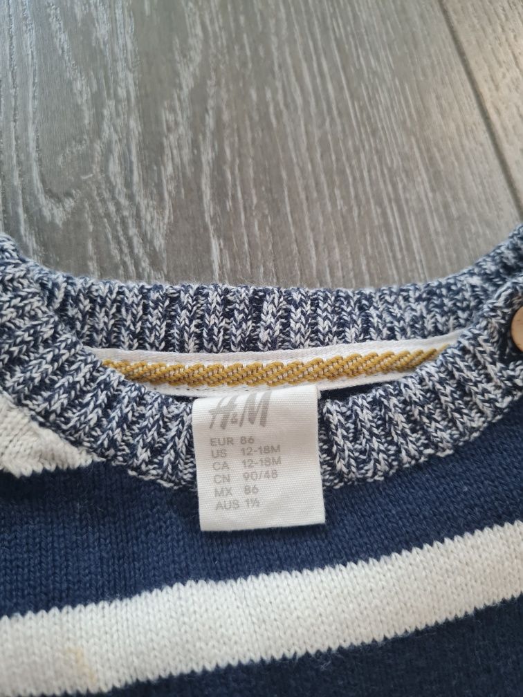 Sweter H&M rozmiar 86