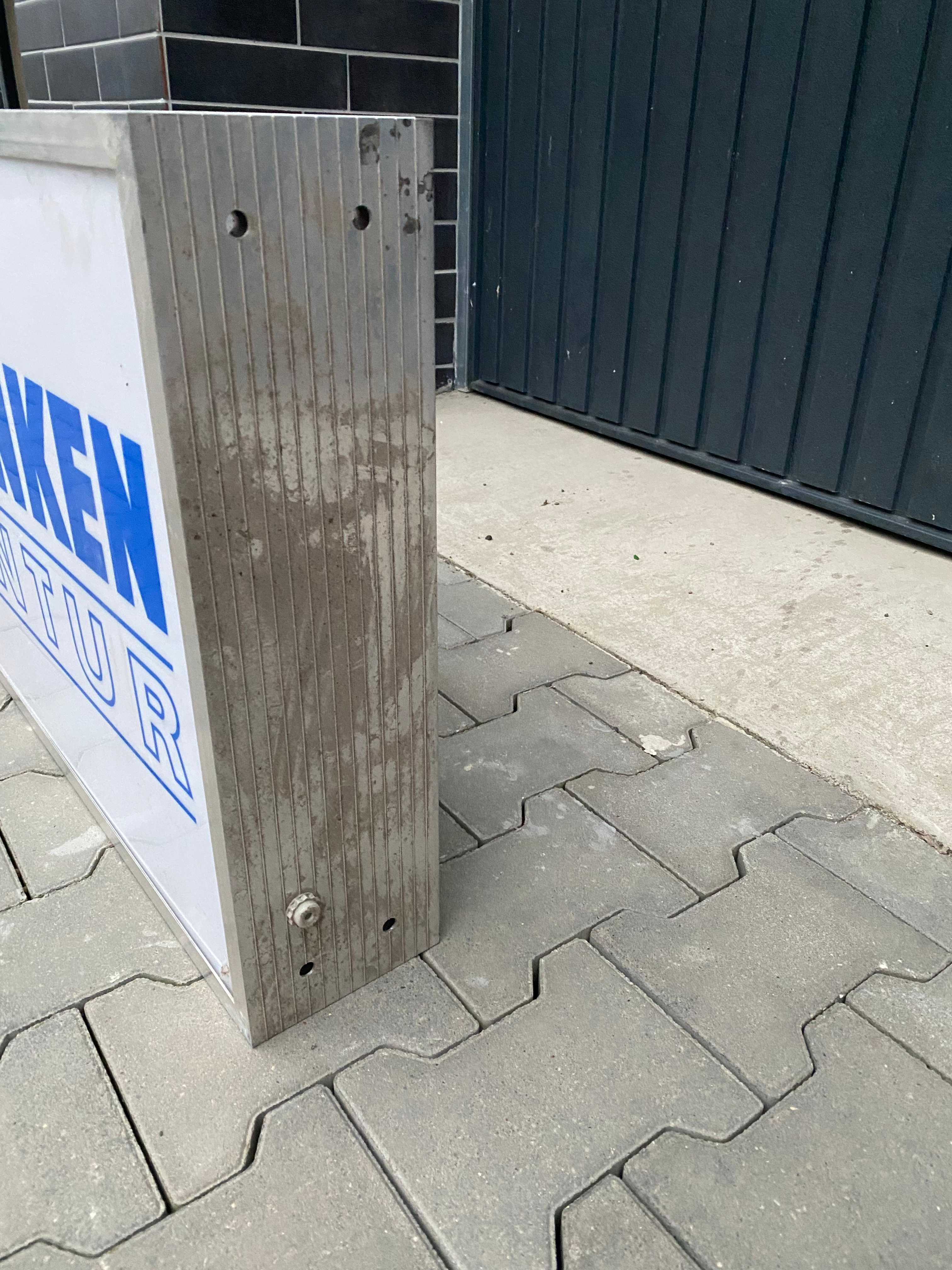 Reklama szyld kaseton podświetlany Telefunken Agentur 80x50