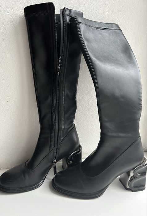 Жіночі демісезонні сапоги чулки у розмірі 36