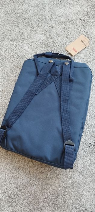Mochila  Fjallraven Kanken 16L azul escura classic