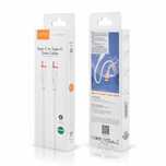 Kabel VIDVIE CB4031 Type C/Type C 60W, 1m biały