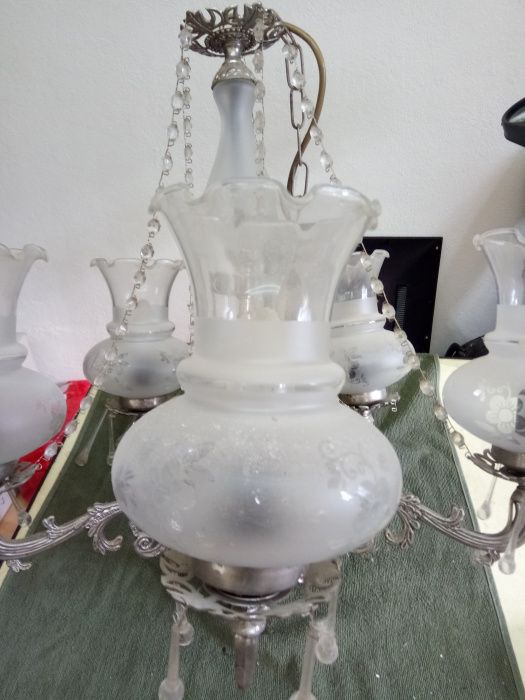 Candeeiro lustre de tecto