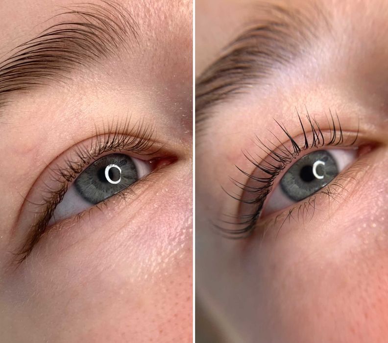 Ламинирование ресниц, поселок Котовского/ Ламінування вій, Котовського