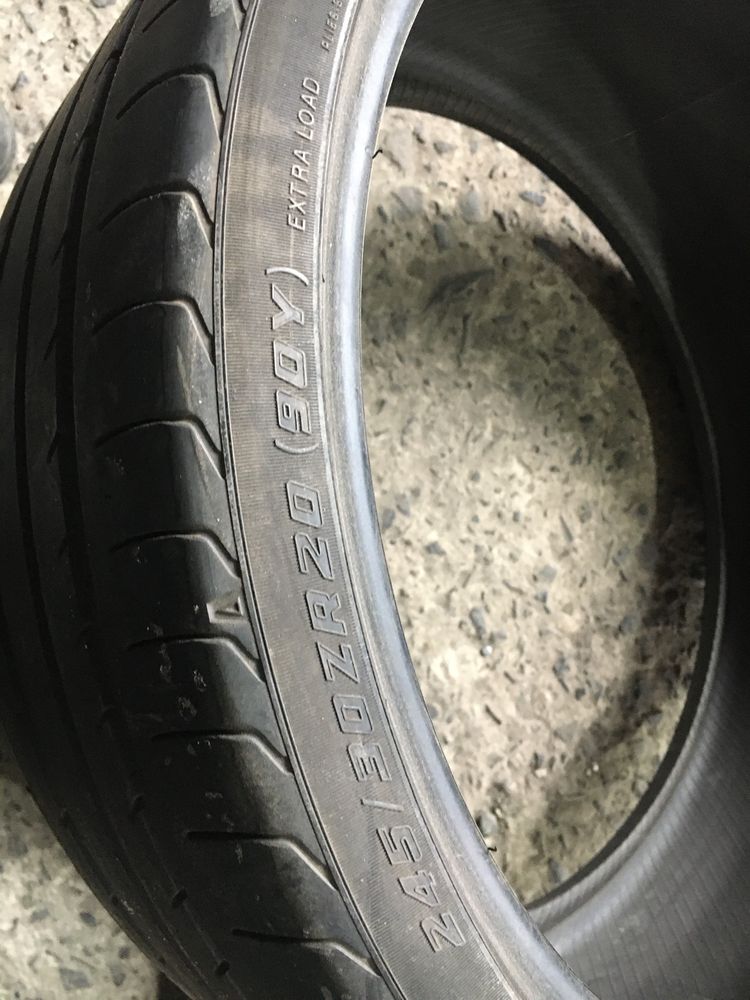 (4шт) 245/30R20 Yokohama Advan Sport літні шини