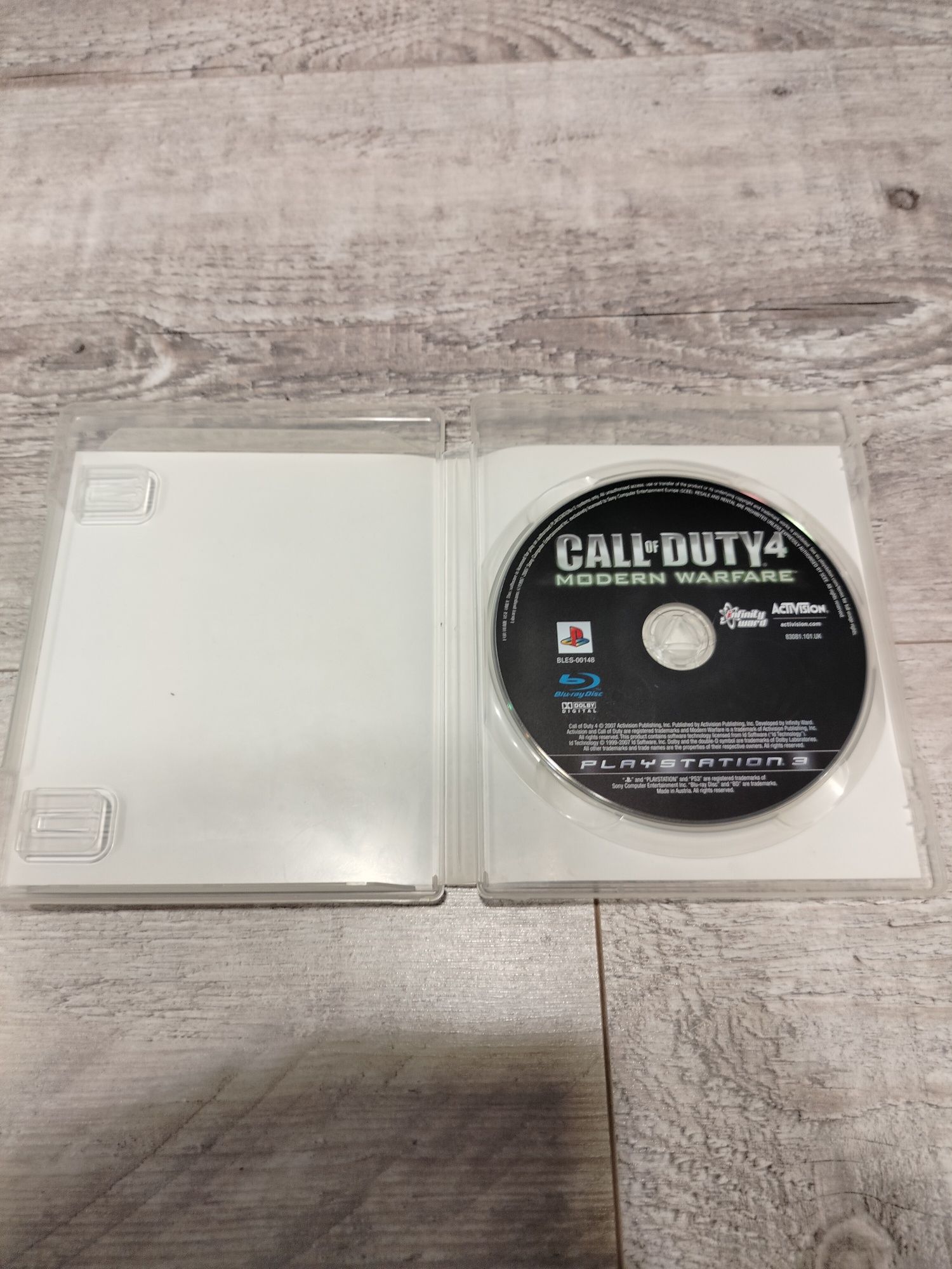 Gra call of duty 4 modern warfare goty ps3