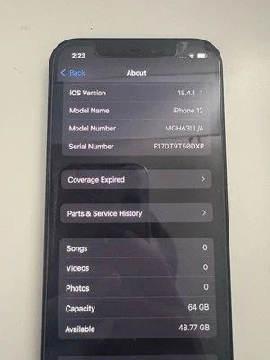 Iphone 12 neverlock 64 gb
