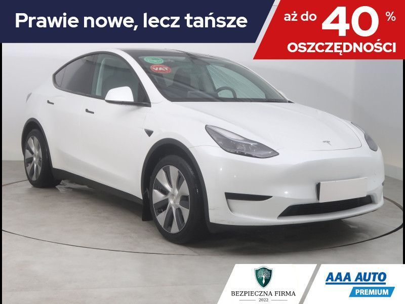 Tesla Y RWD LFP 60kWh, Salon Polska, Serwis ASO, Automat, VAT 23%, Skóra,