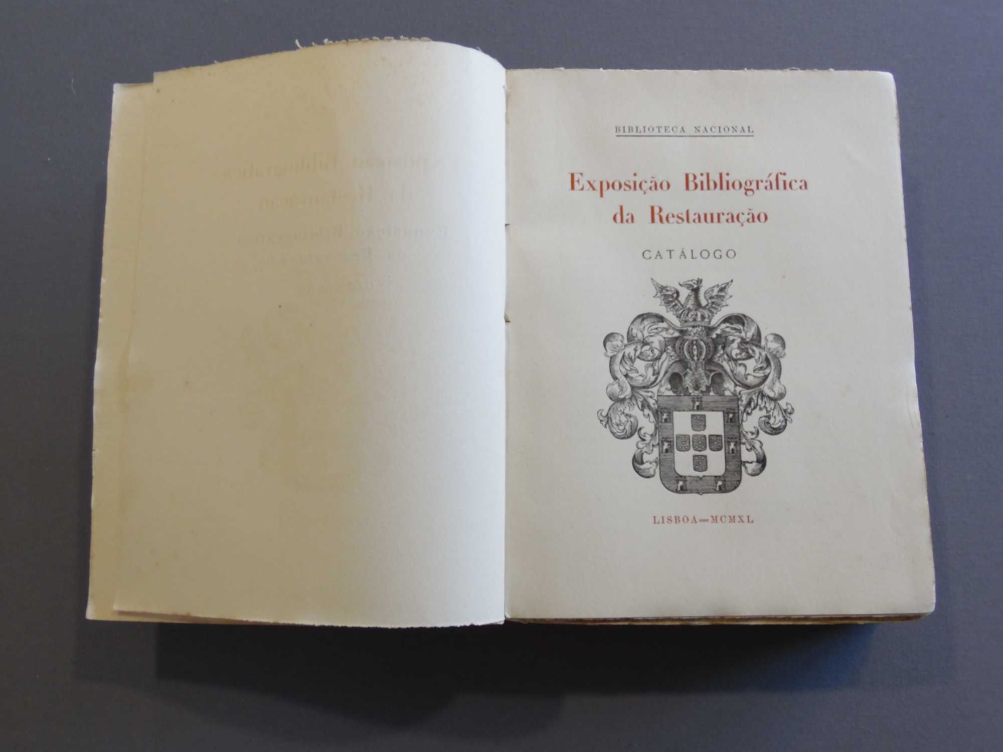 Livro Exposição Bibliográfica da Restauração - 2 Vol.