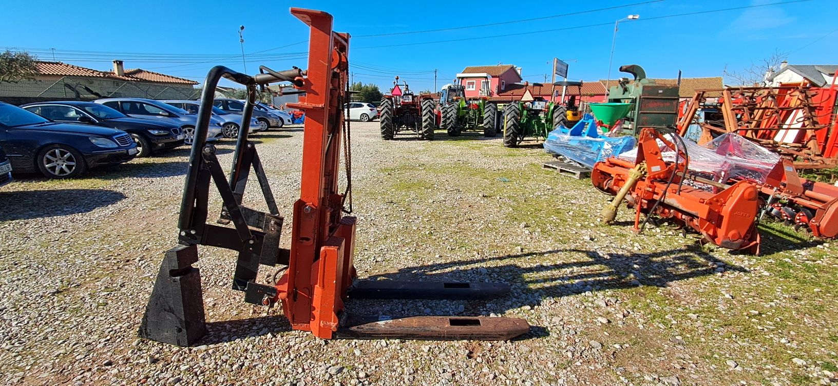Porta paletes / Empilhador hidraulico p/tractor
