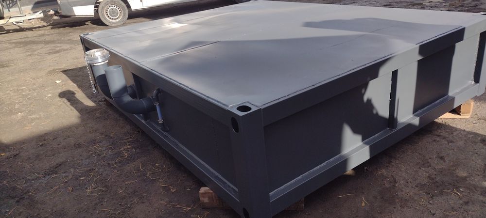 Szambo metalowe Fekalia zbiornik kontener olej