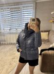 Куртка жіноча голуба