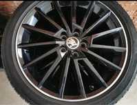 Felgi Skoda Fabia Rapid 17”*Koła Lato*Monte Carlo*Czarne*IGŁY*5x100*