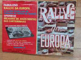Colecção de cromos "Rallye da Europa" - Completa