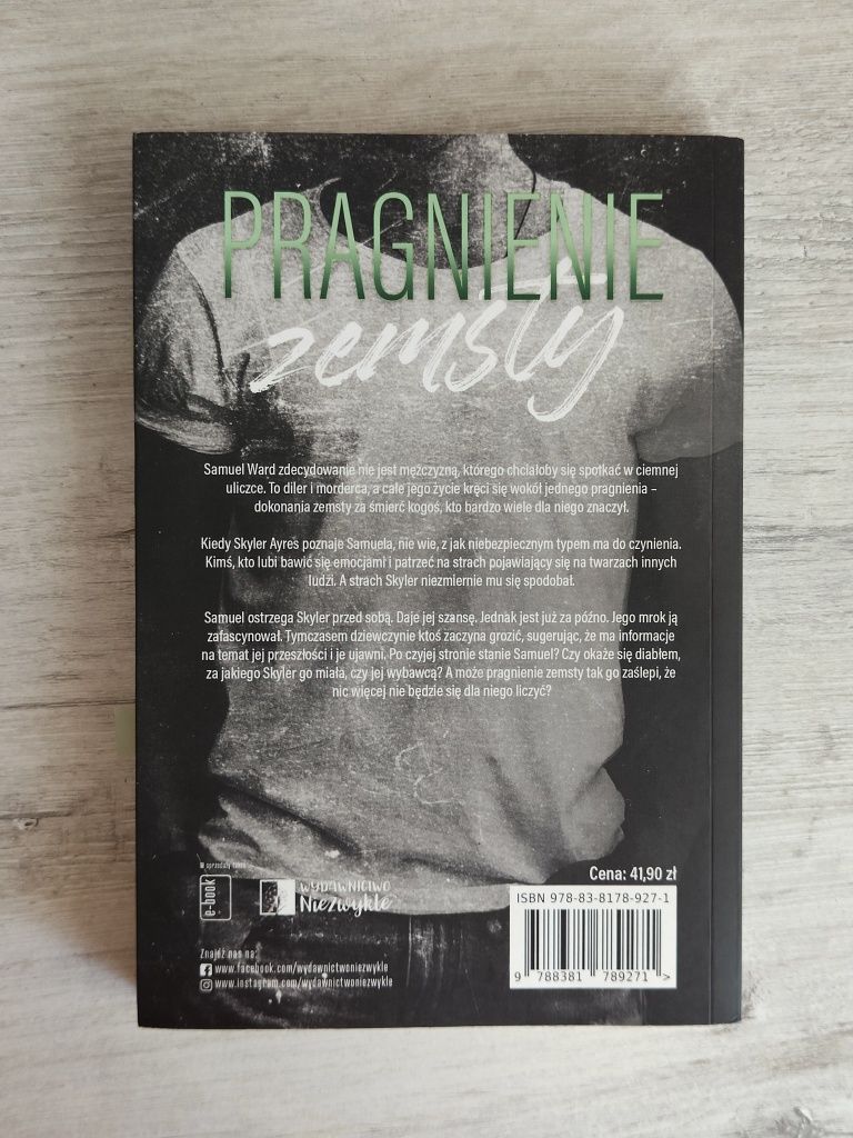 książka Pragnienie zemsty Monika Gajos