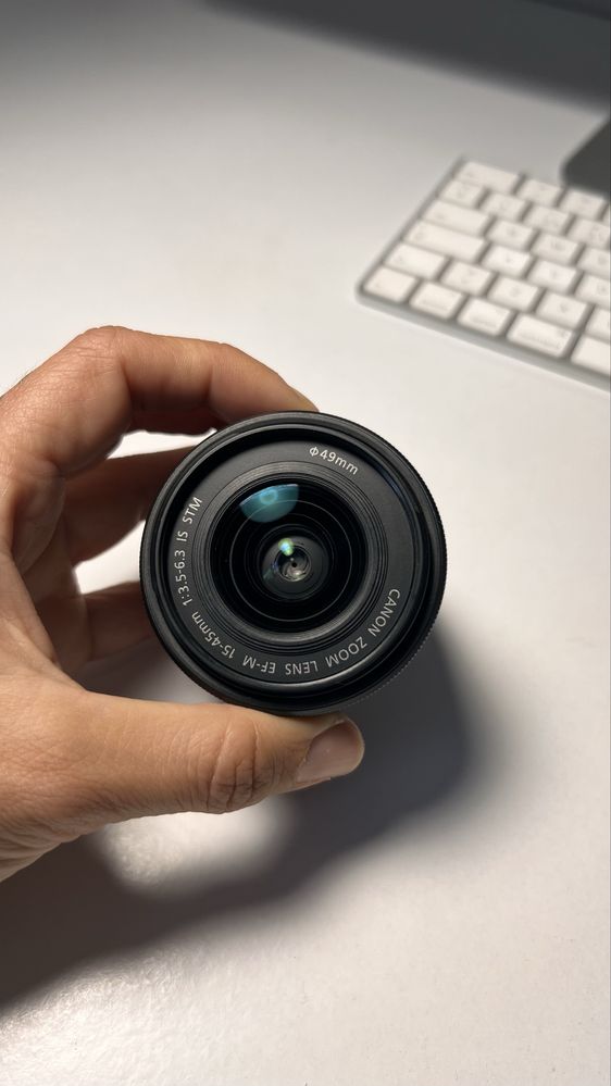 Lente Canon EF M 15-45