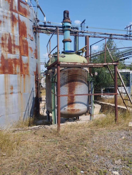 Реактор  4м3 , синя емаль