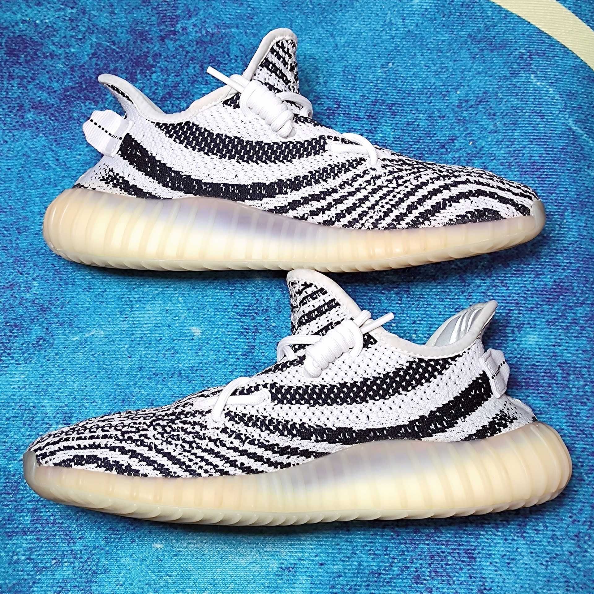 Buty męskie adidasYeezy Boost 350V2 Zebra nowy  R.43