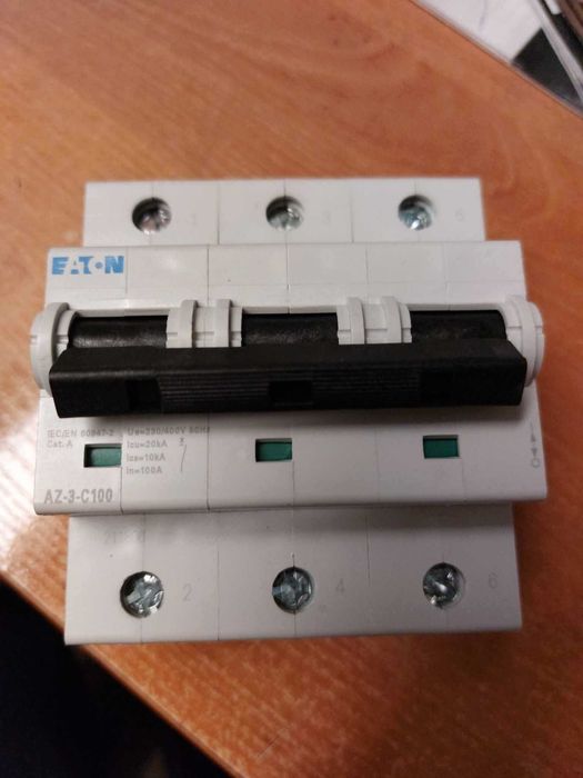 Wyłącznik nadprądowy 3P C 100A 20kA AC AZ‑3‑C100