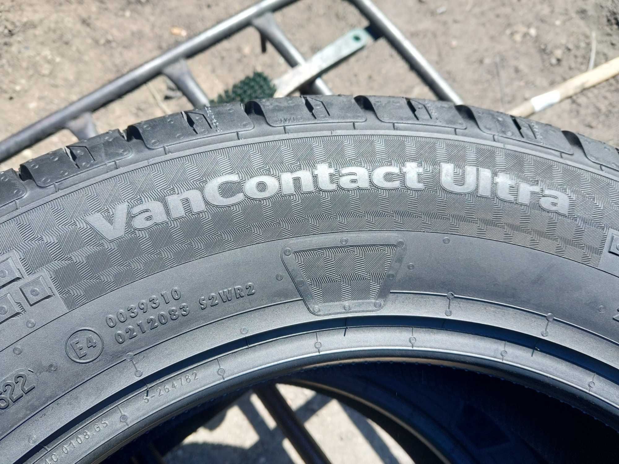 Opony letnie 205.65.16c Continental VanContact Ultra Jak Nowe 2022 rok