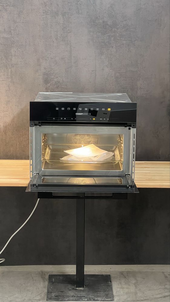 2в1 Духовой шкаф з СВЧ Miele H 7140 BM WiFi ВИСТАВКА духова шафа