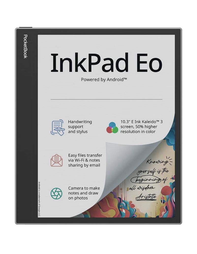 Електронна книга PocketBook 1042 InkPad Eo, Mist Grey