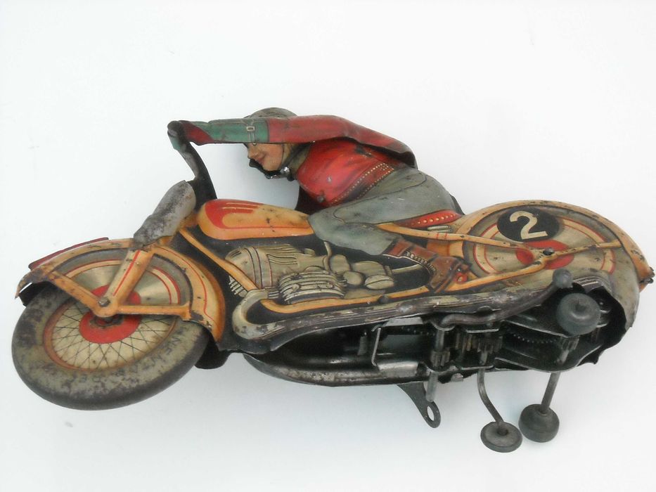 Moto em Folha de Flandres de Corda a Funcionar