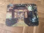 Paris Paryz szklana podstawka podkladka vintage francuska shabby chic