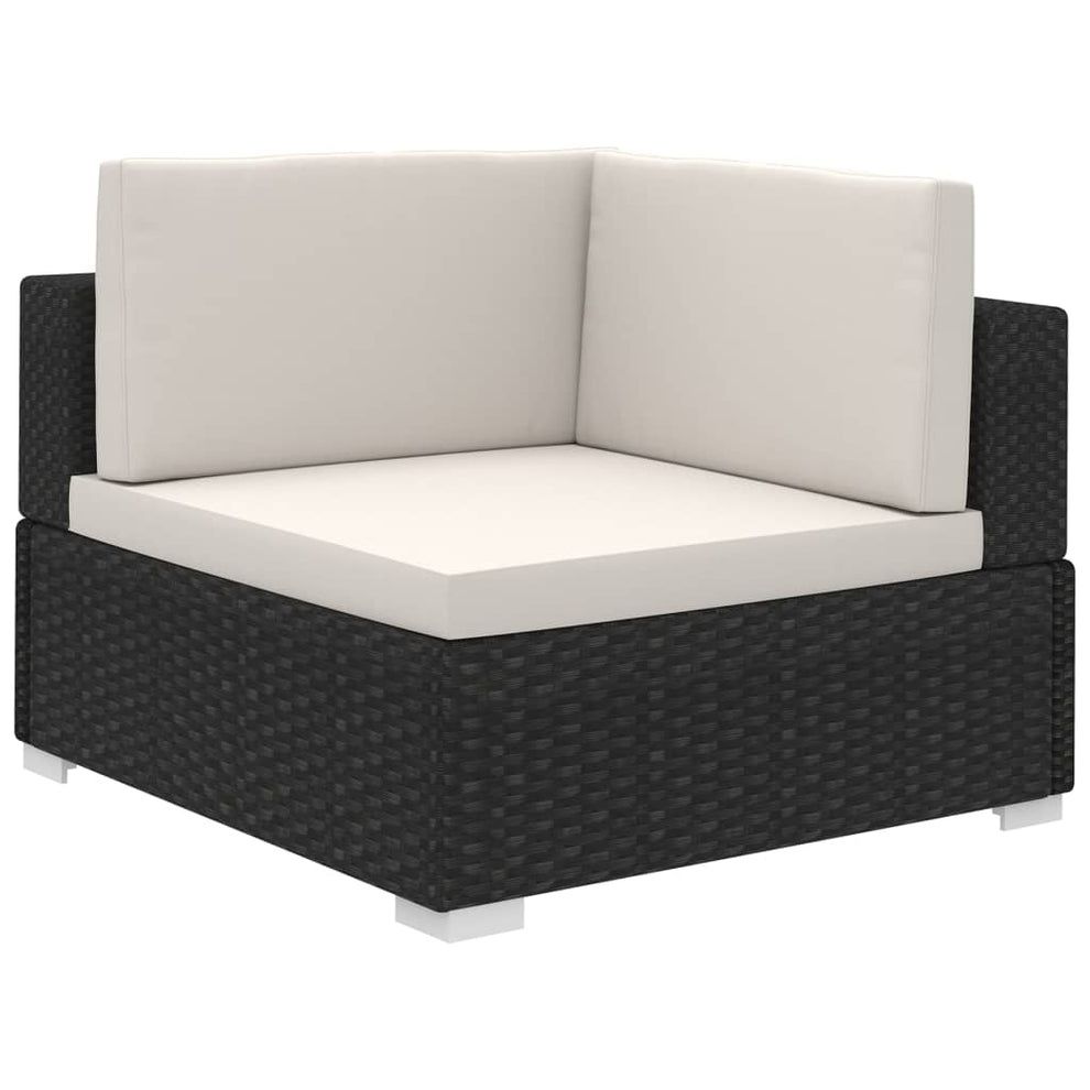 Conjunto Lounge de Jardim Ives Preto e Branco - Leva-Me Contigo