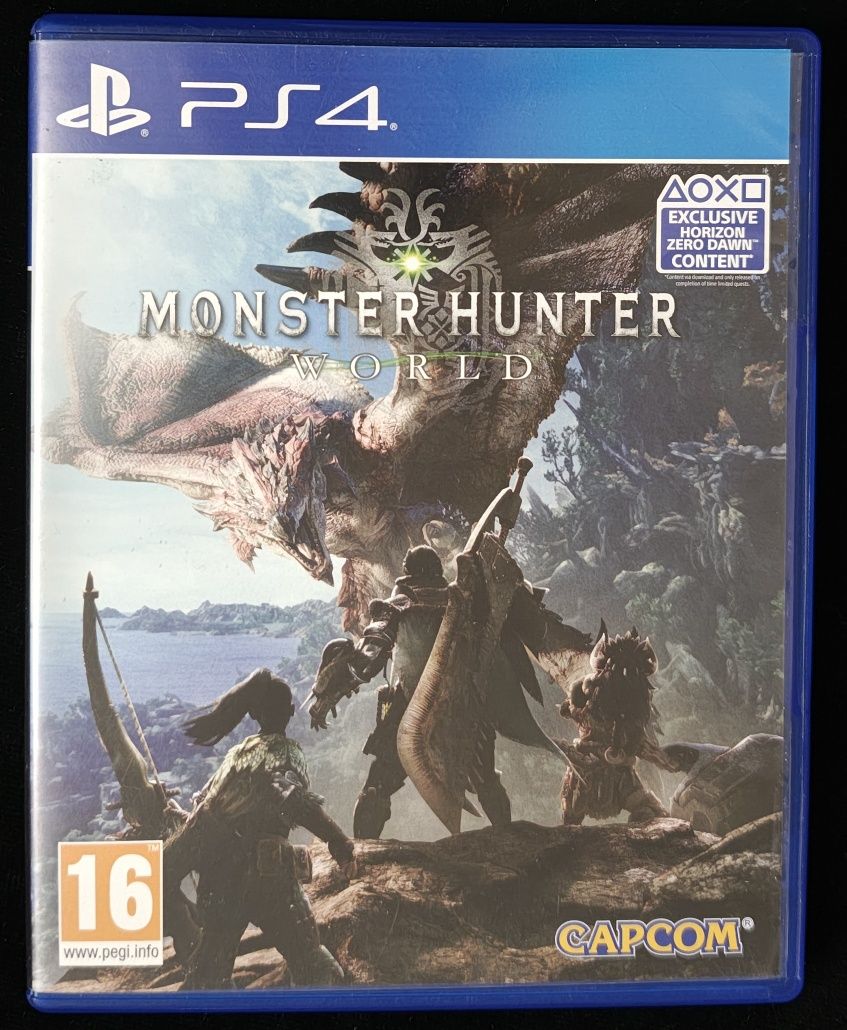 Monster Hunter World PL na PS4 i PS5 po polsku BDB Stan Dystrybucja PL