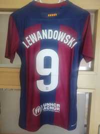 Koszulka piłkarska Lewandowski rozmiar S FC Barcelona