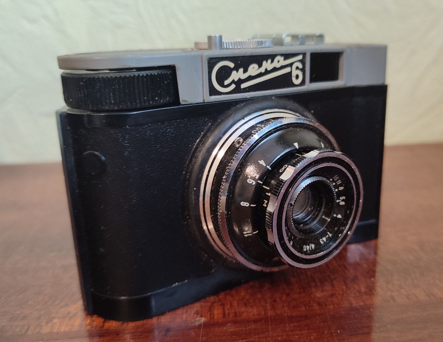 Фотоаппарат Смена 6 + чехол / советский фотоаппарат