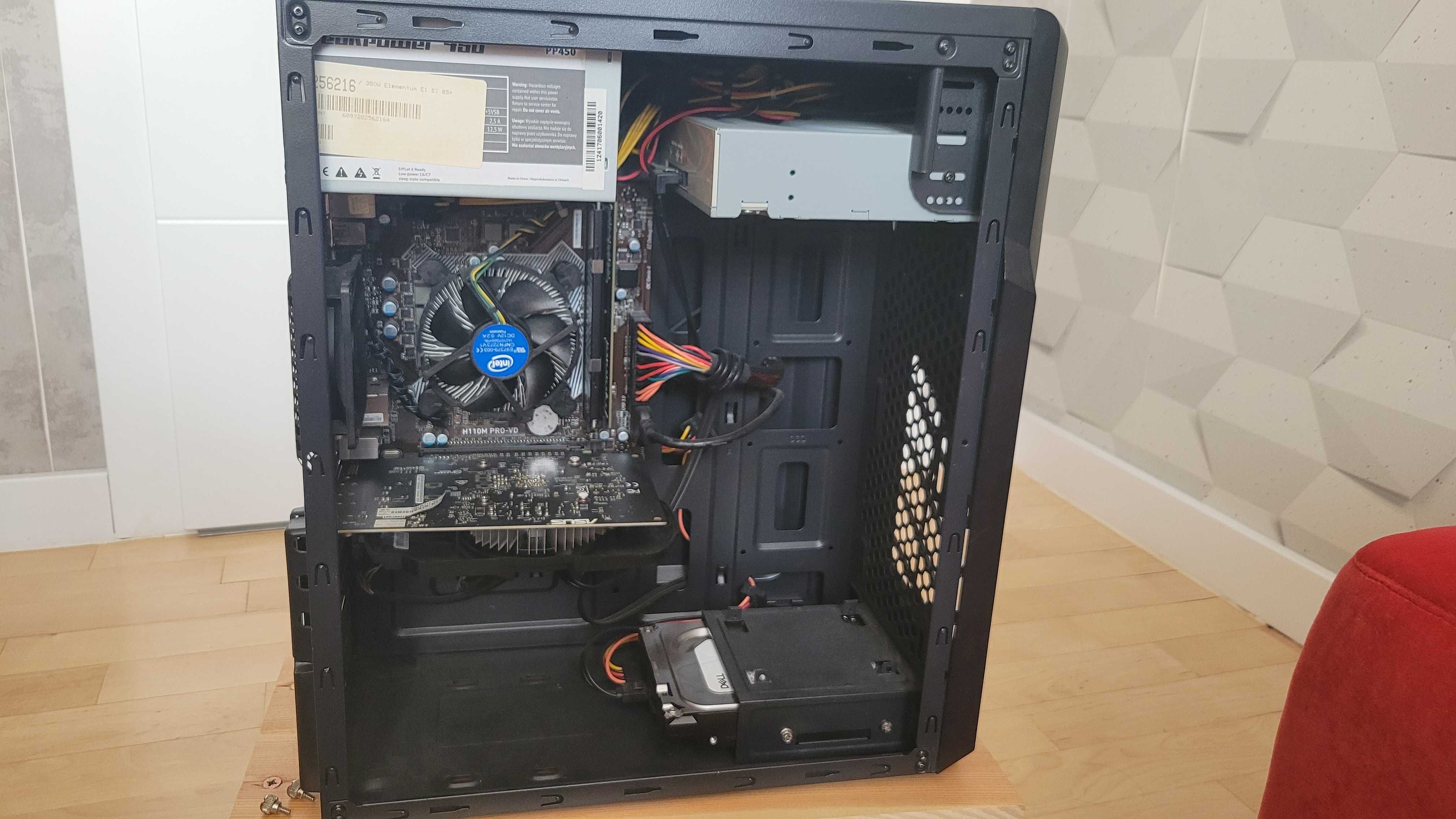 Komputer Gamingowy / GTX 1050ti / i5-7400 / 16gb