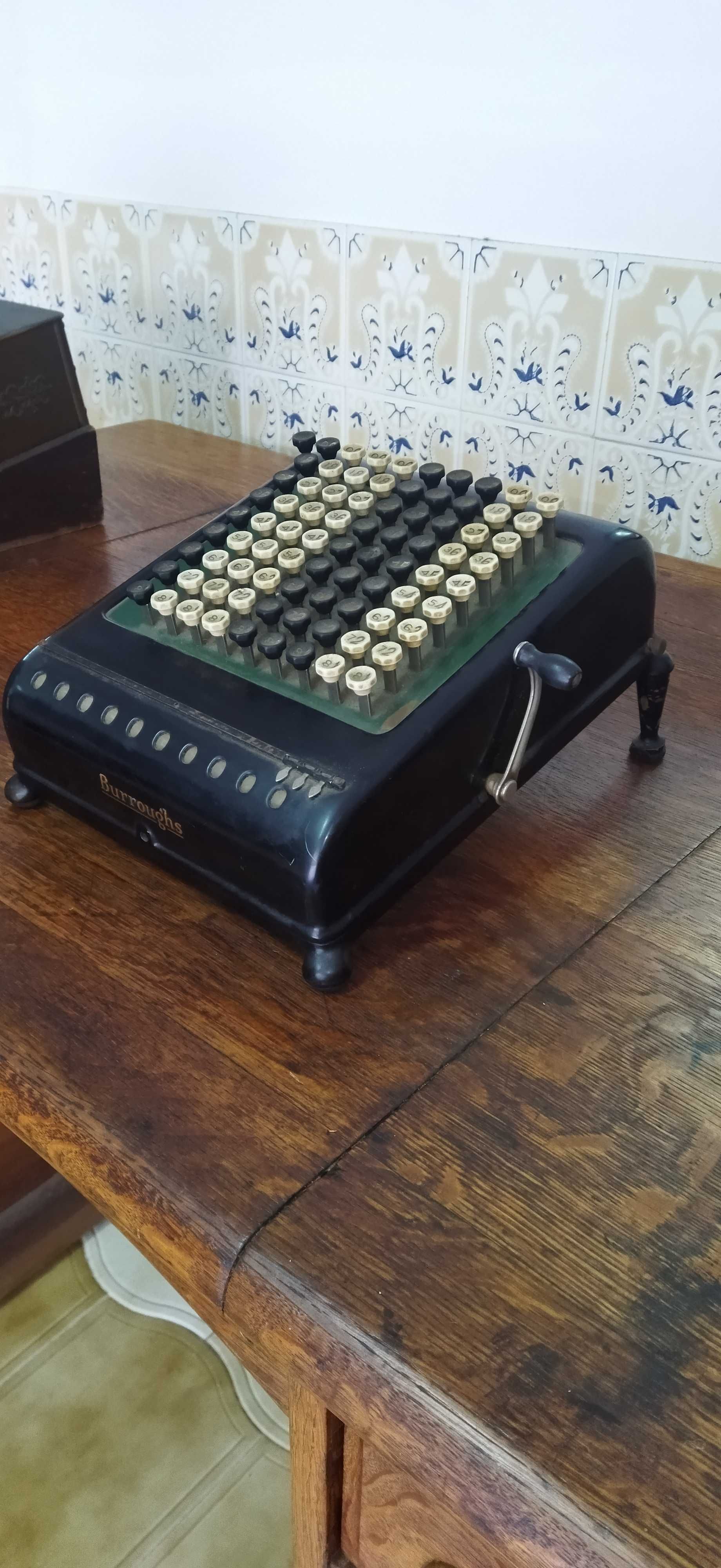 Vintage Calculadora  "Burroughs" N° serie 239305