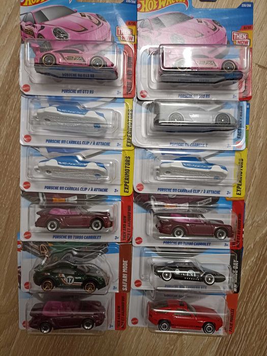 Zestaw Hot Wheels 12 Porsche