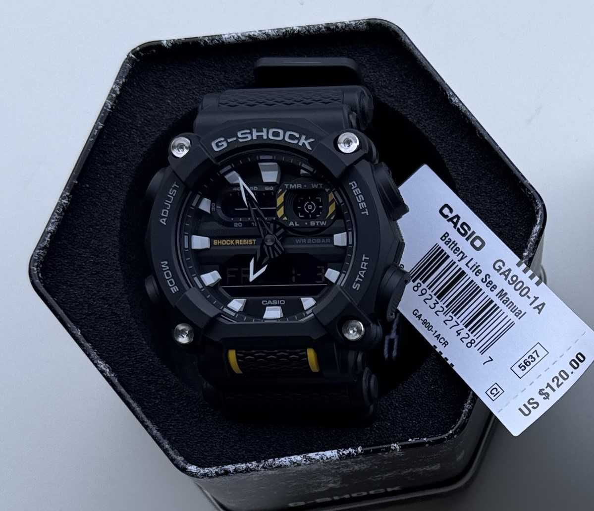 Часы Casio G-Shock GA-900-1A Новые из США