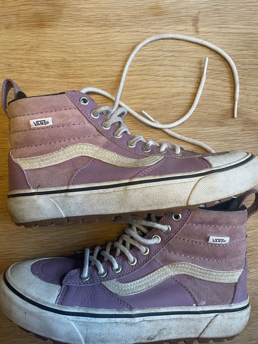 Vans ocieplane 38 skórzane