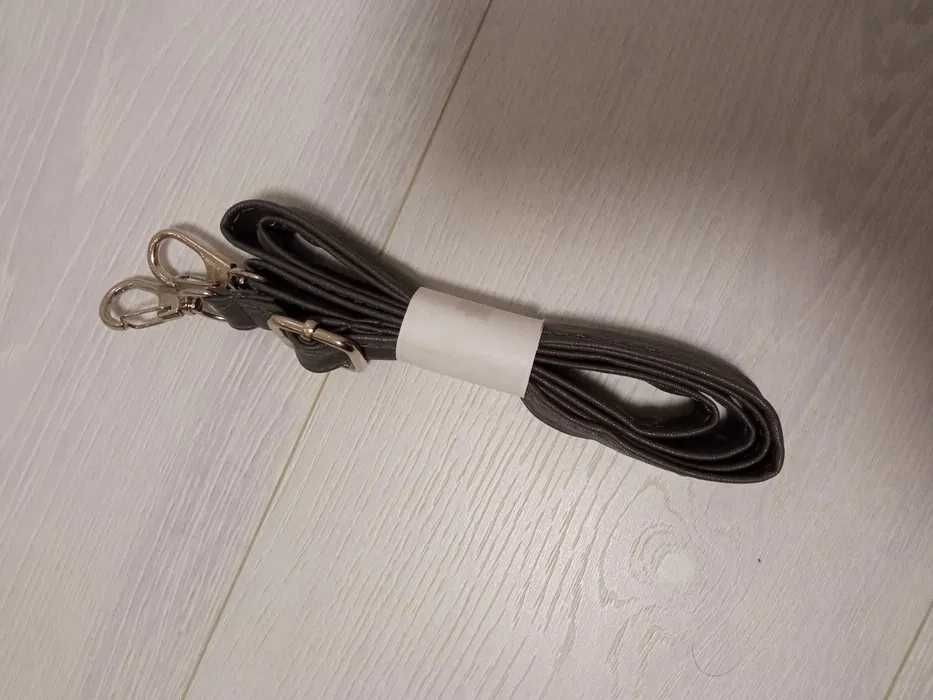 Ремешок ремень для сумки сумочки женской мужской серый чёрный